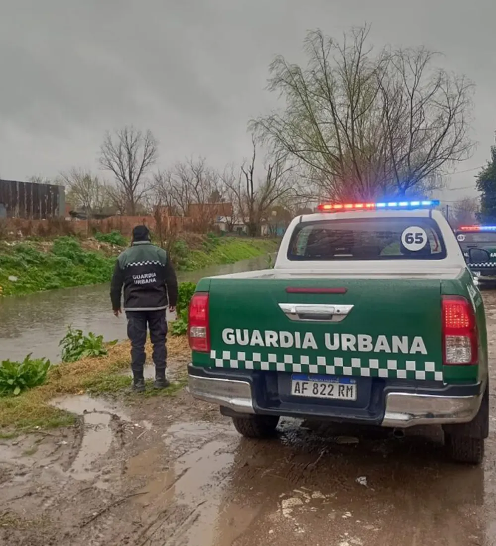 Operativo de la Guardia Urbana para la prevención y seguridad de los vecinos.