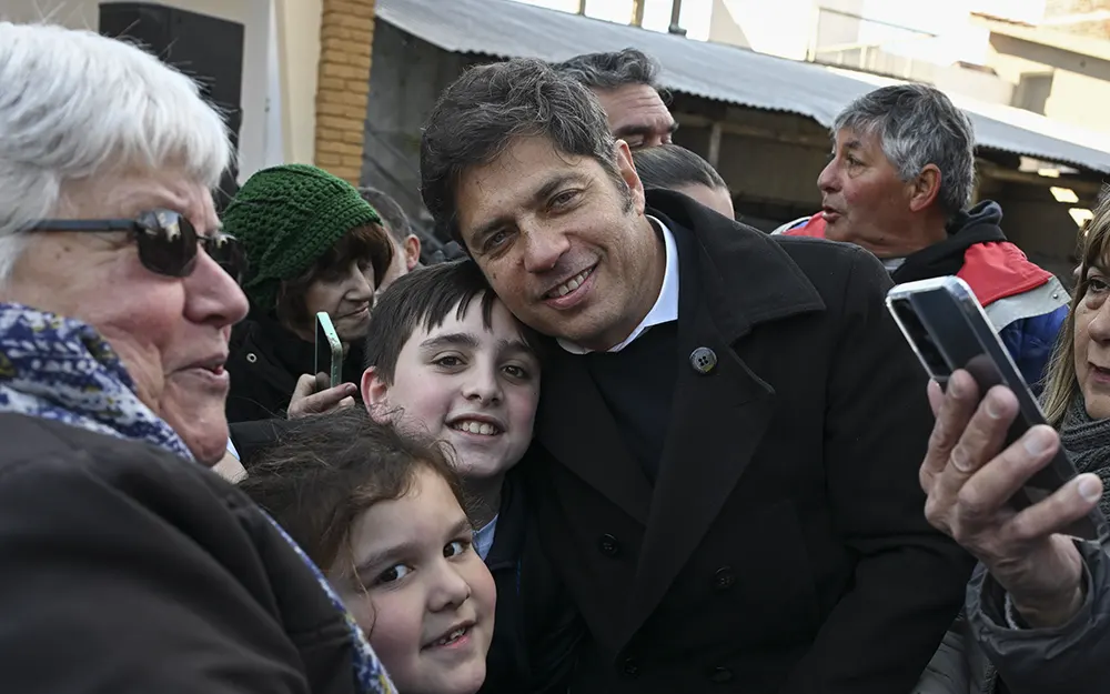 Kicillof en Escobar: “Lo que dijo Milei no solo es inmundo, es cruel”