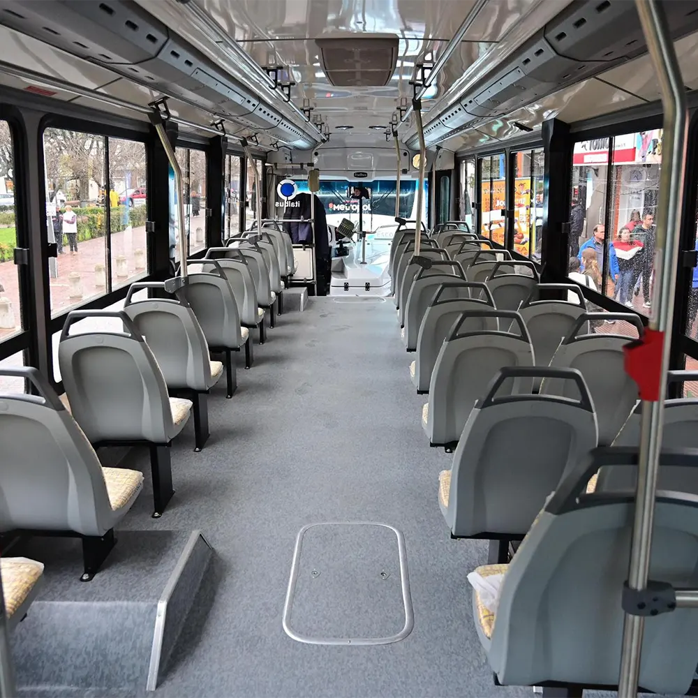 Interior de una de las nuevas unidades