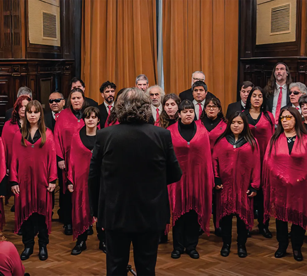 Coro Polifónico Nacional de Ciegos en concierto