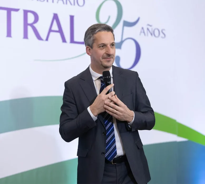 Rafael Aragón director general del Hospital Universitario Austral.