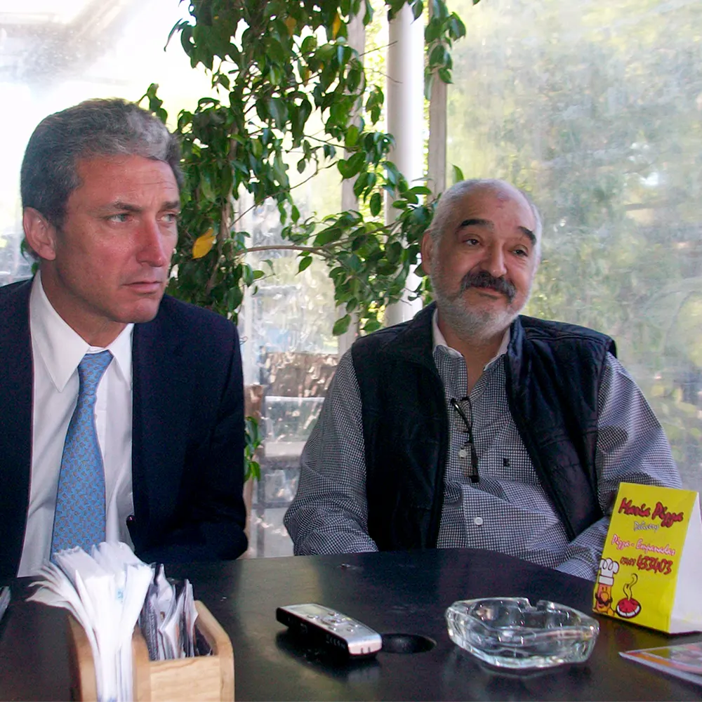 Jos&eacute; "Pepe" Scioli y Tito Ach&aacute;val