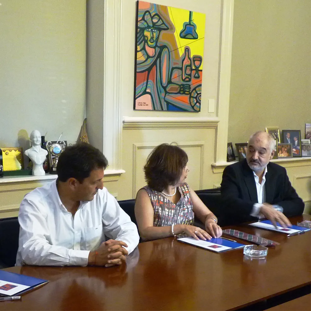 Sergio Massa, Tito Ach&aacute;val y su esposa