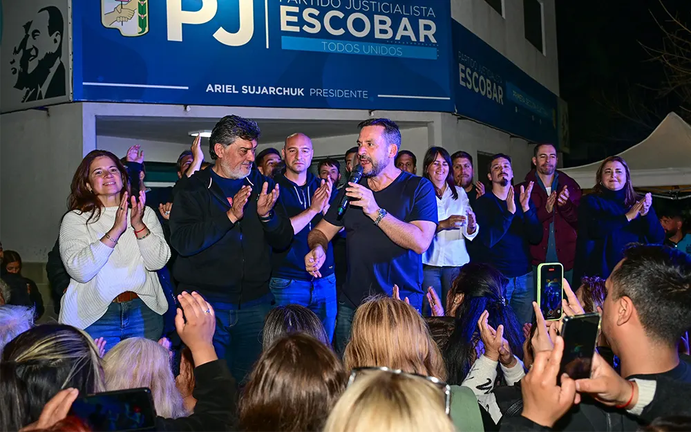 Holgado triunfo de Fuerza Patria en Escobar: 51% y 17 puntos arriba de LLA