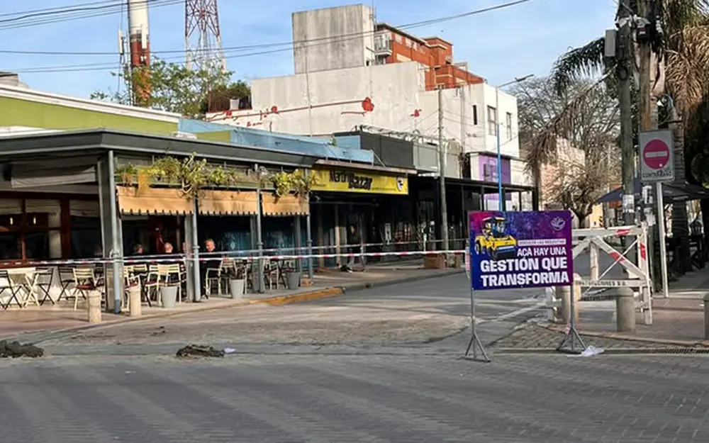 Cierre temporal de un tramo de la calle Colón por trabajos de drenaje