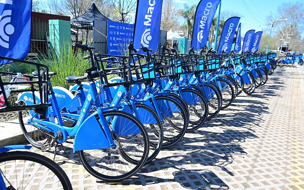 Movilidad sustentable: el Municipio relanzó el programa de bicicletas públicas