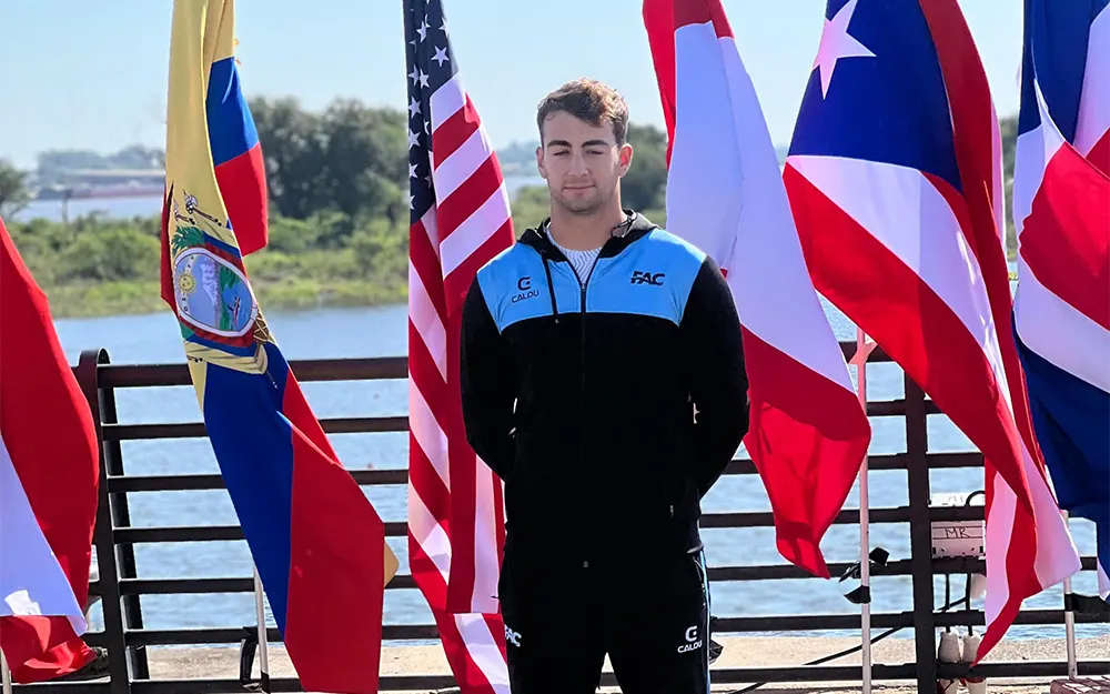 Manuel Orero se consagró campeón sudamericano y panamericano de canotaje