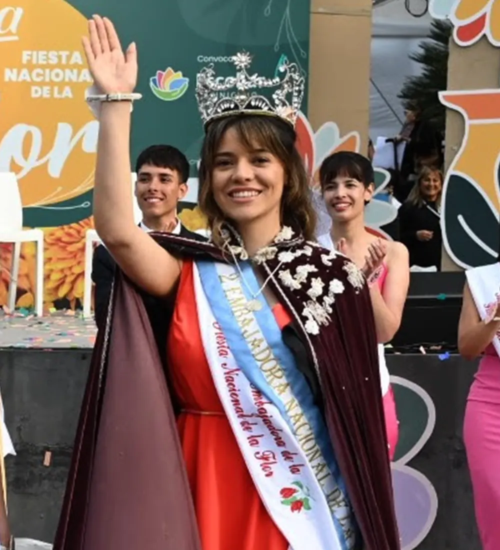 Jéssica Benito, el día de su elección como embajadora