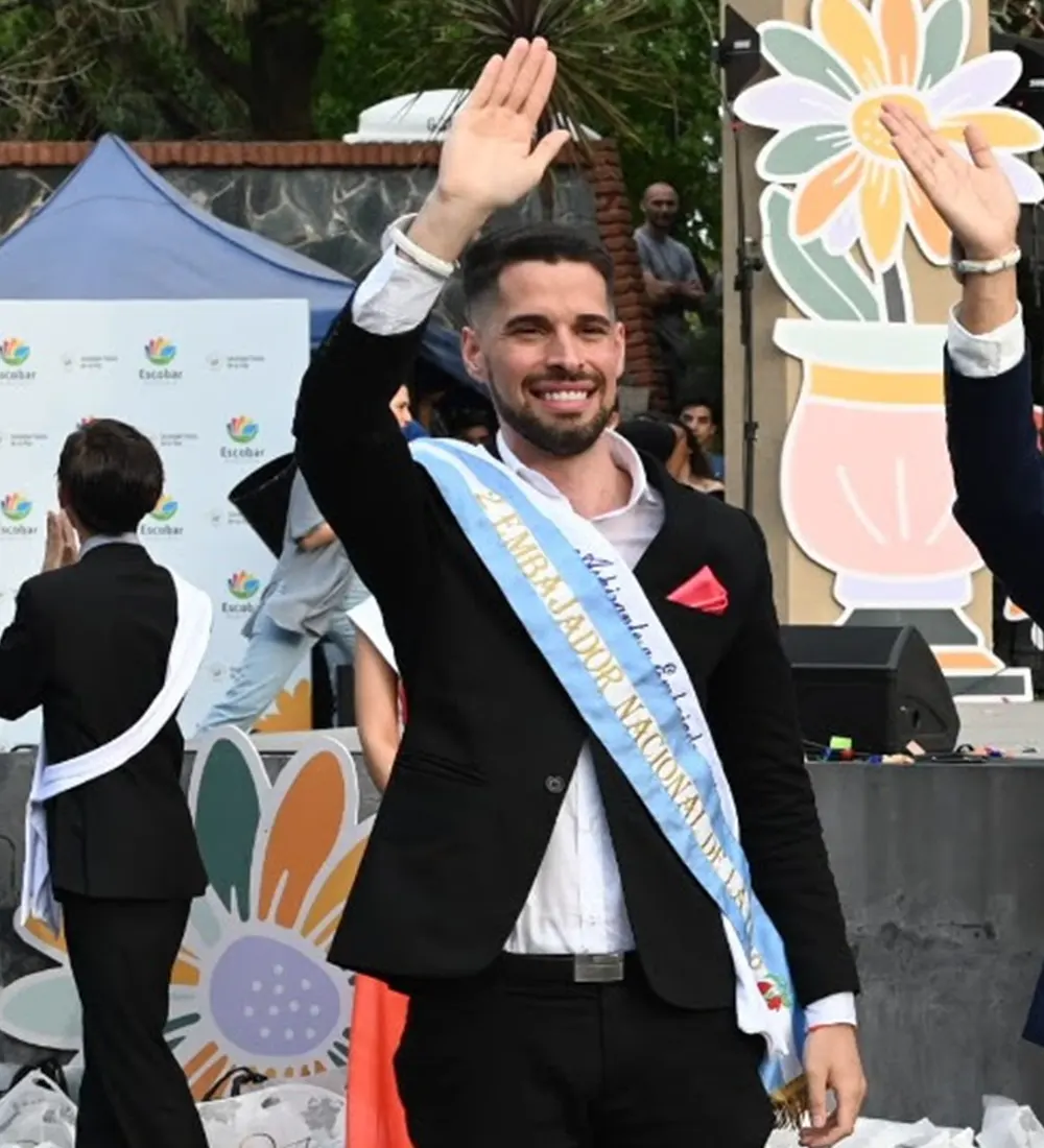 Joaquín Botta, el día de su elección como embajador