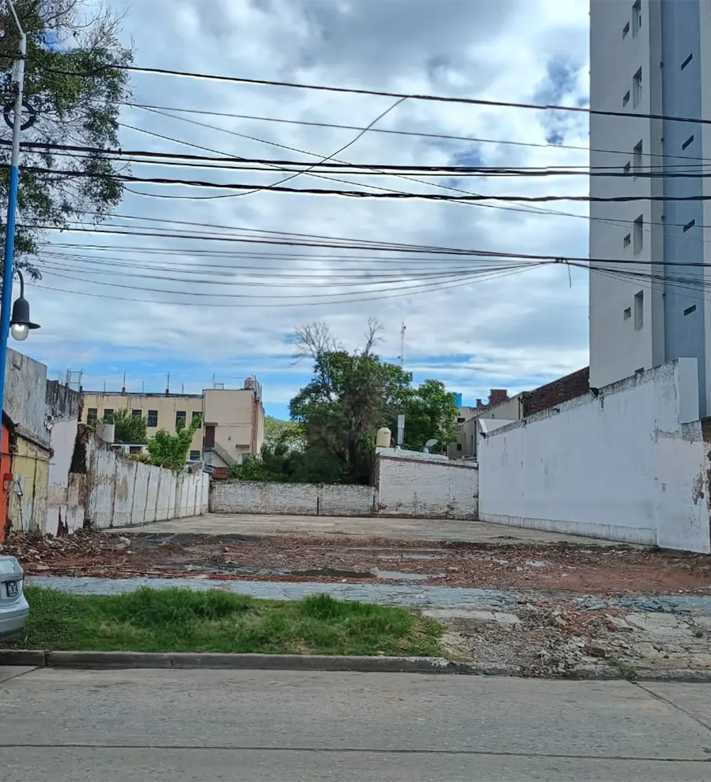 Lugar donde funcionó el predio de fútbol 5 de Tijuana