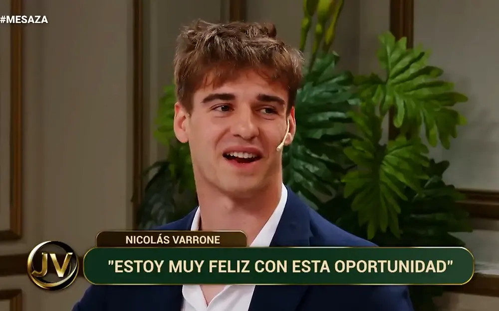 En boca de todos: Nicolás Varrone participó del programa de Juana Viale