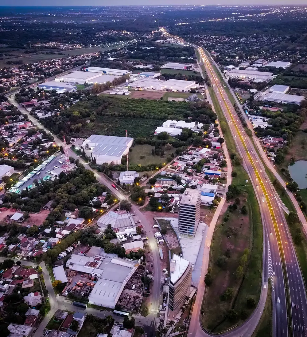Autopista Panamericana, a la altura de la entrada a Escobar, en dirección a Maschwitz