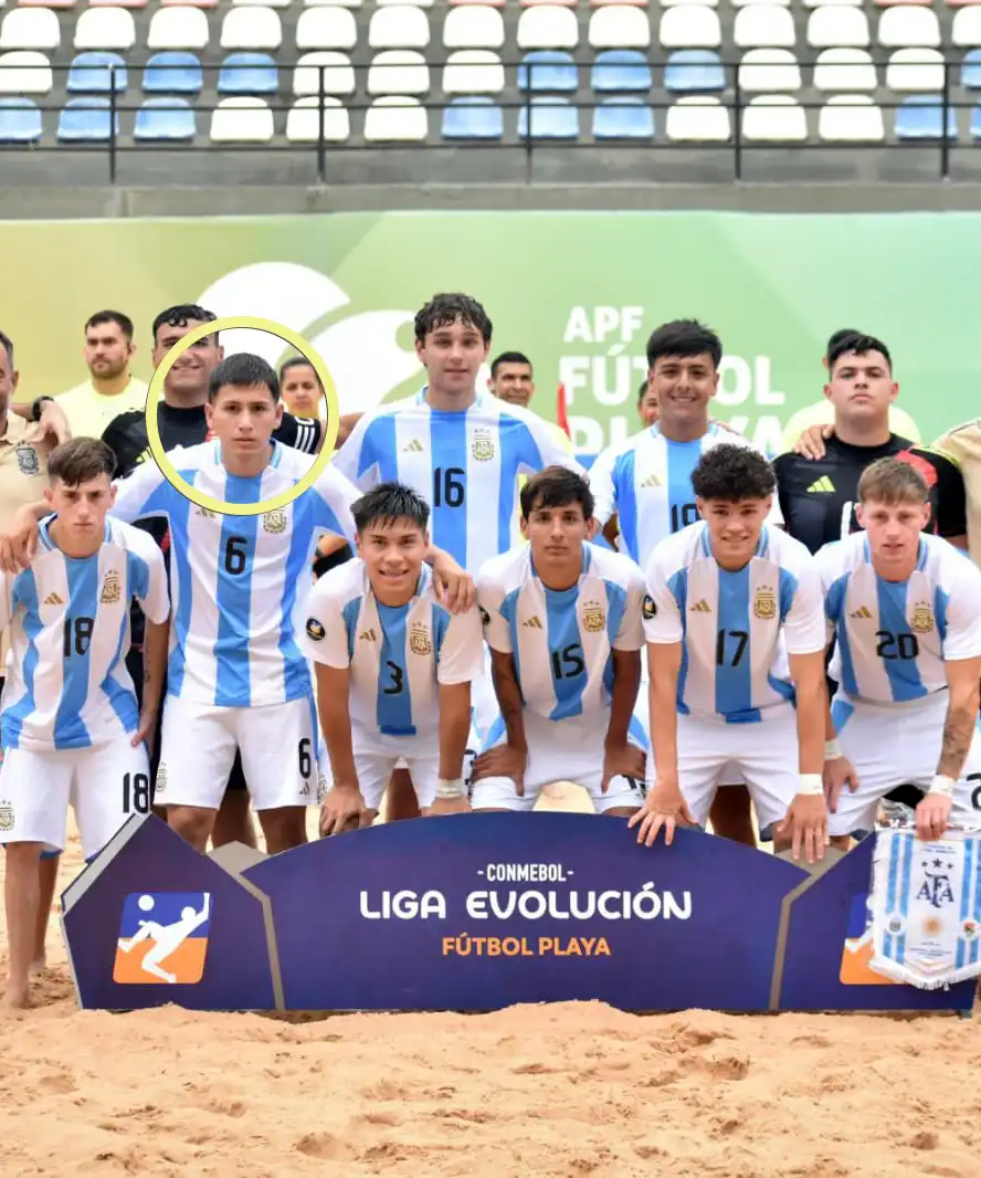 Selección Argentina Sub 20 de Fútbol Playa 