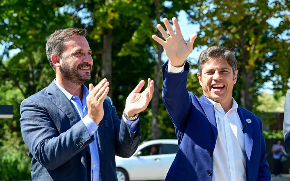 Ariel Sujarchuk y Axel Kicillof Ariel Sujarchuk y Axel Kicillof