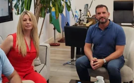 Carina Acro y Ariel Sujarchuk