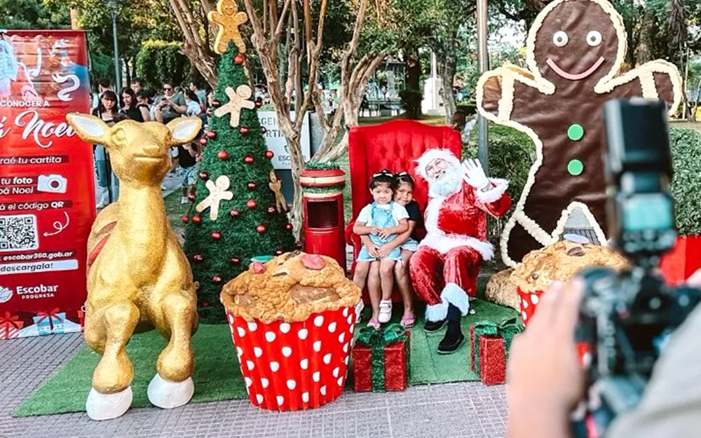 Escobar se prepara para celebrar la Navidad con un evento de tres días