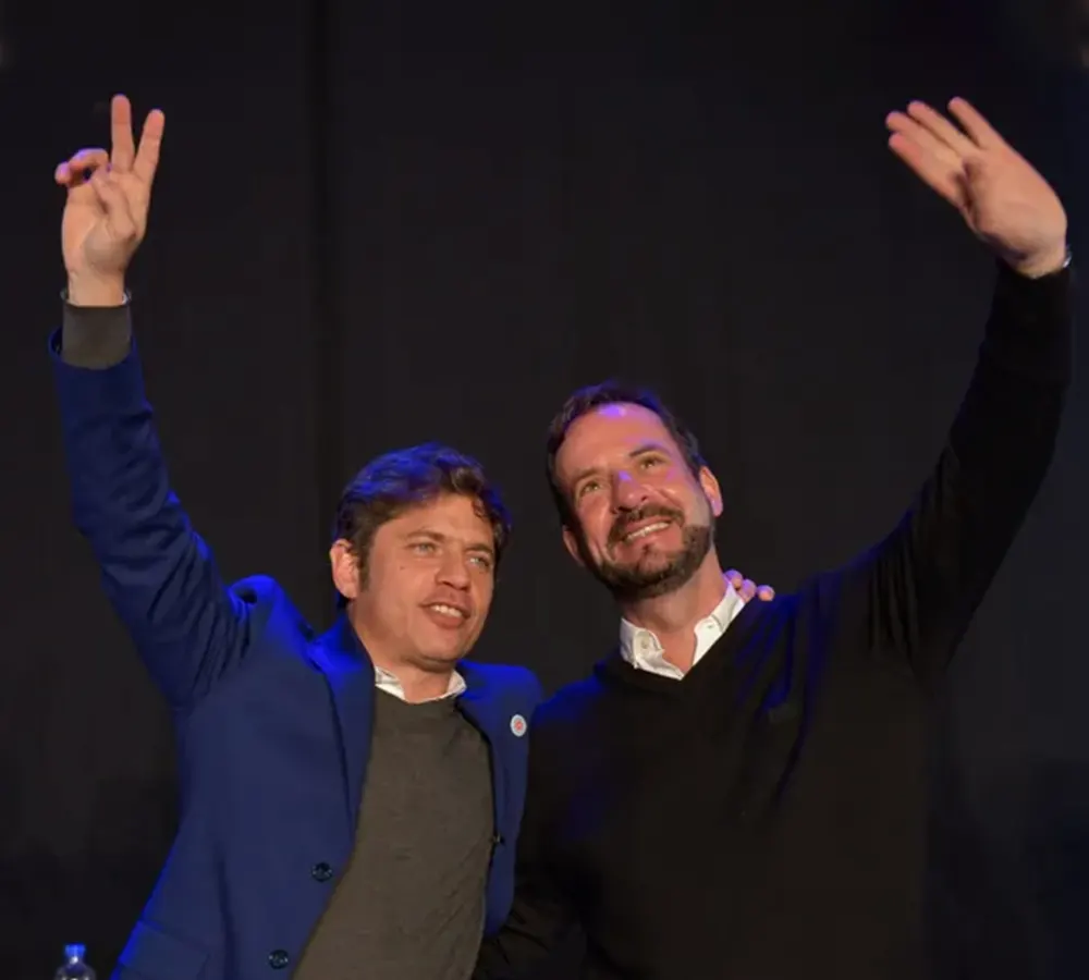 Axel Kicillof y Ariel Sujarchuk