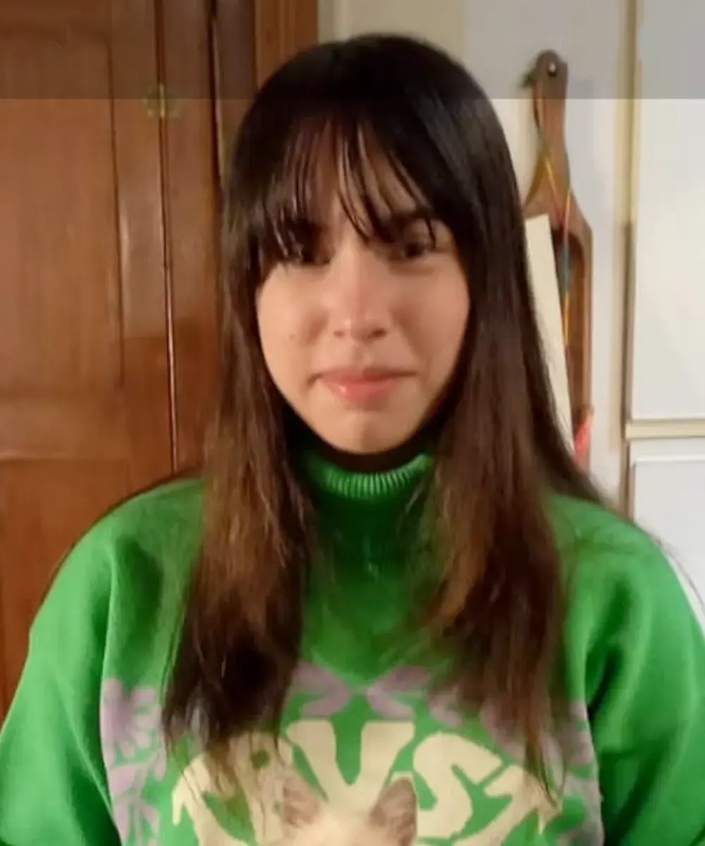 Matilda Angeleri, la alumna que se quitó la vida y fue recordada en la entrega de diplomas.