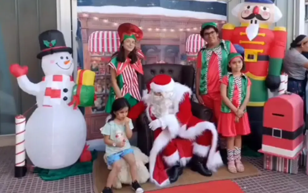 Una Navidad para todos en el Erill: juegos, música y la visita de Papa Noel