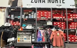 El Yaguar ofrece indumentaria y calzados importados de H&M, Bershka, New Balance, Gap, K-Swiss y Forever 21 a valores más accesibles que en tiendas oficiales.