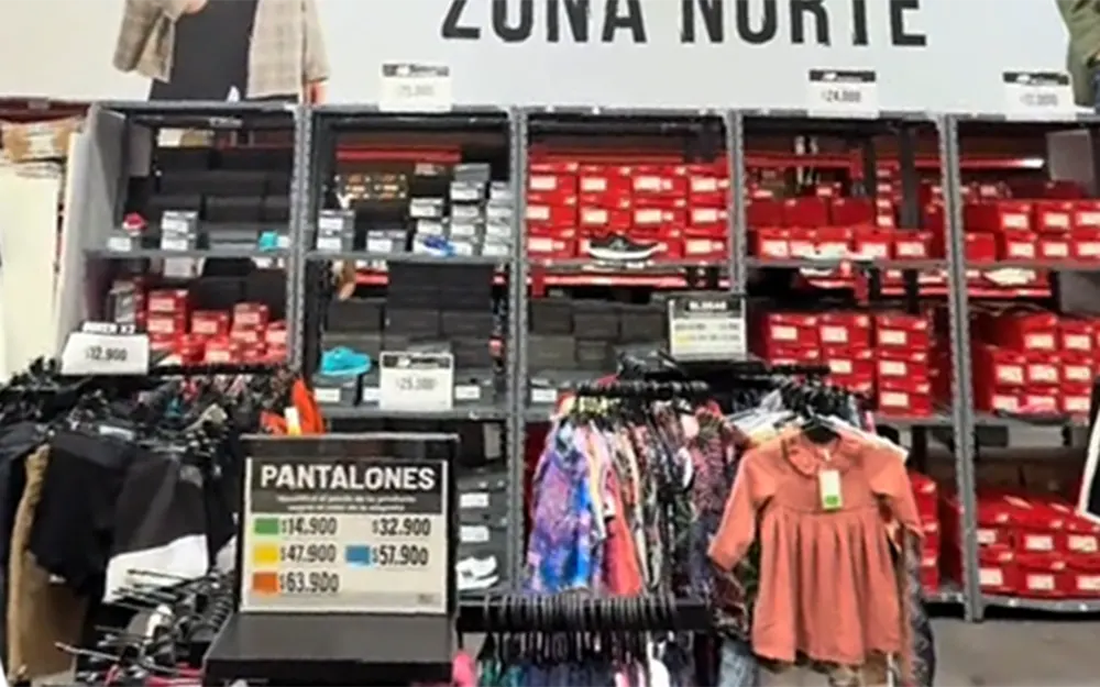 Un mayorista de Maschwitz abrió un outlet de ropa de marcas internacionales