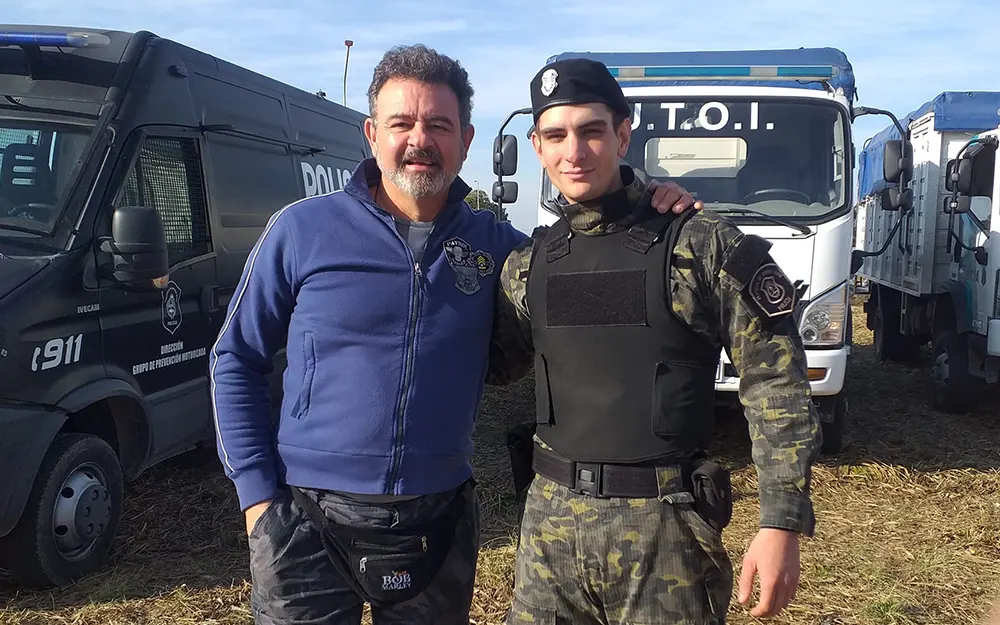 Habló el padre del policía escobarense asesinado por narcos: “Estamos destruidos”