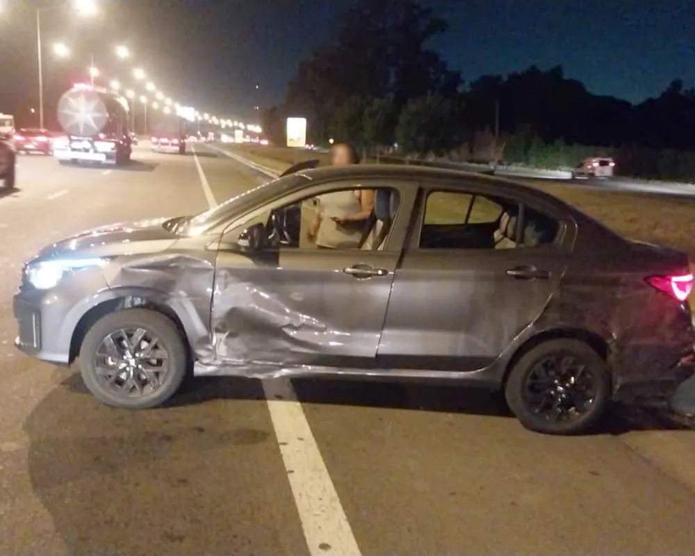 Accidente noche en Maschwitz