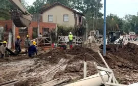 AySA retomó el tendido de una red cloacal en Ingeniero Maschwitz