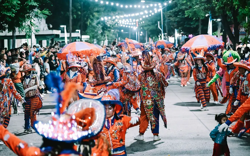 El Carnaval de la flor en Escobar.