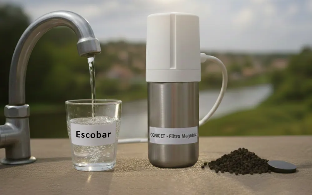 El CONICET desarrolló un material innovador para quitar el arsénico del agua