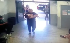 La Policía Municipal salvó la vida de un bebé de un año en Escobar