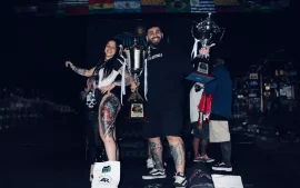 Gastón Cardozo ganó un festival internacional de tatuaje