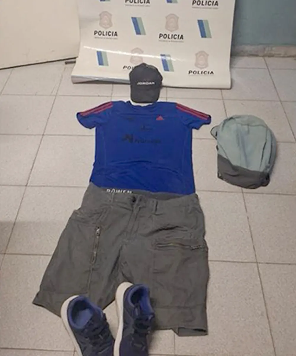 Prenda de vestir incautadas por la Polic&iacute;a.