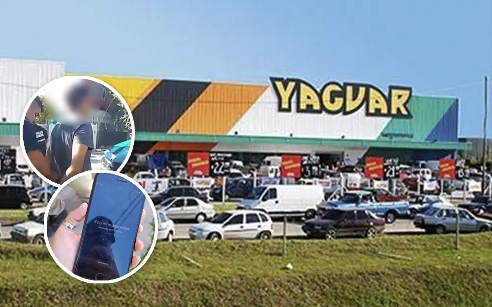 Robó un iPhone en el Yaguar de Garín, escapó y lo atraparon