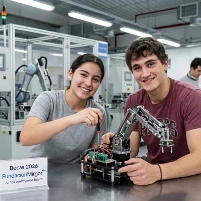 La beca esta dirigida a estudiantes de escuelas t&eacute;cnicas.