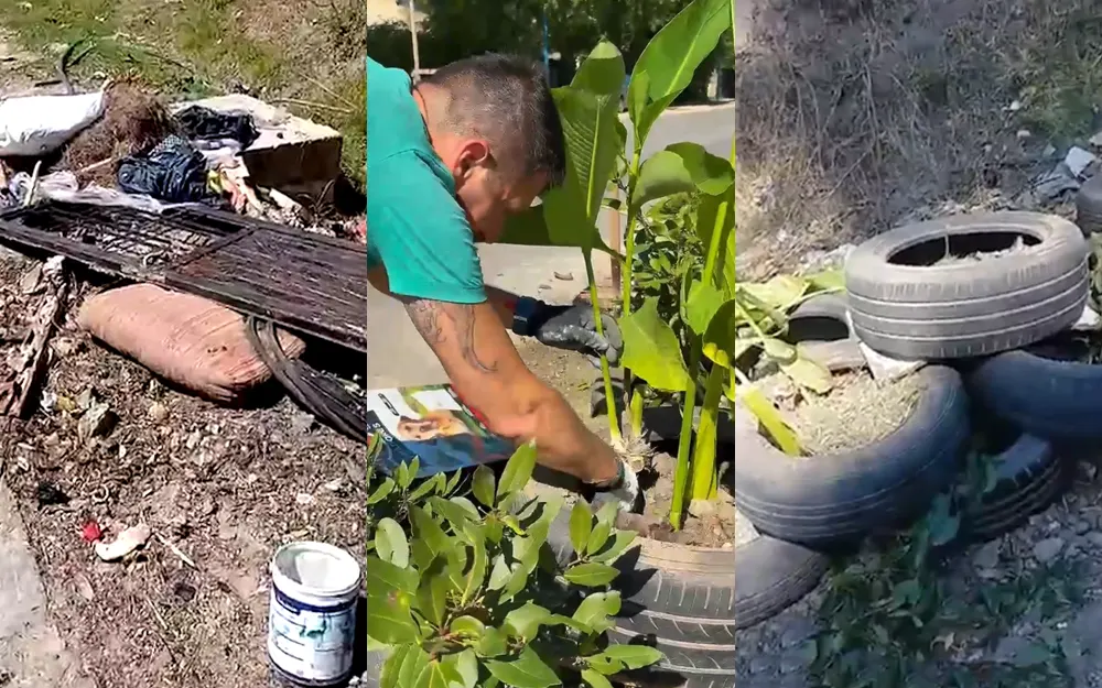 Un vecino de Maschwitz limpió un basural y a los pocos días ya había uno peor