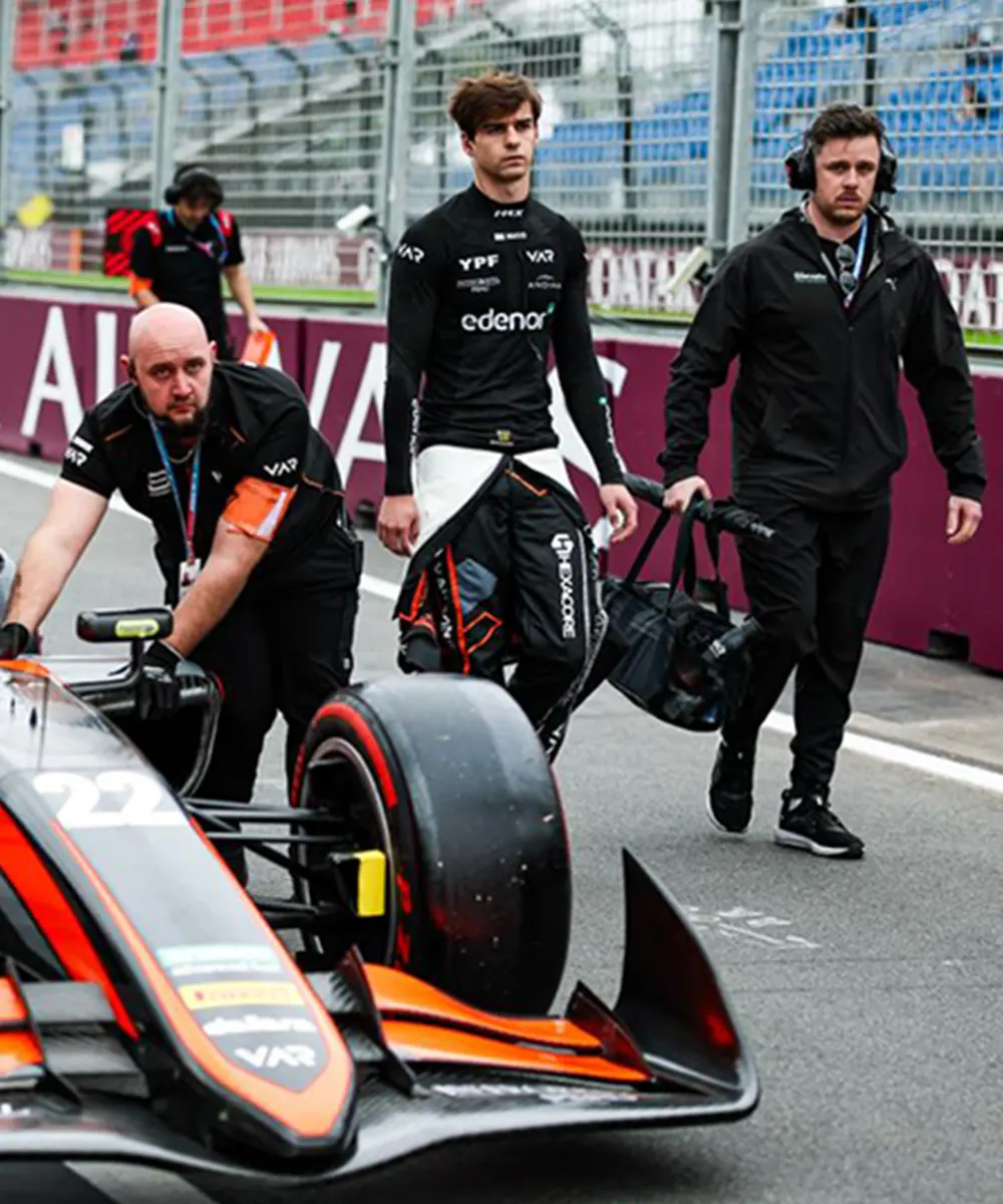 Nicolás Varrone. tras la carrera