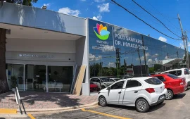 Polo Sanitario Dr. Horacio Canesi, donde llevaron al joven por sobredosis.