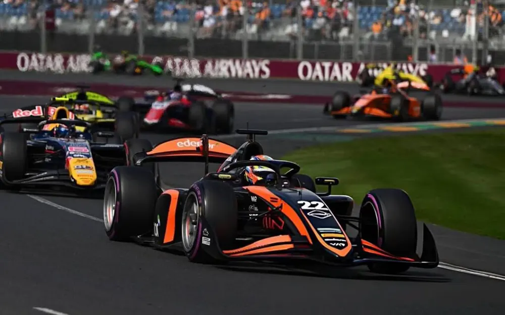 Varrone Formula 2 debut Monoplaza de Nicolás Varrone en la Fórmula 2