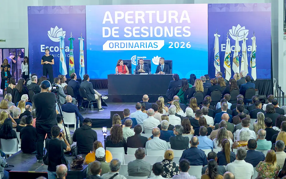 Sujarchuk presentó su plan de gobierno en la apertura de las sesiones ordinarias