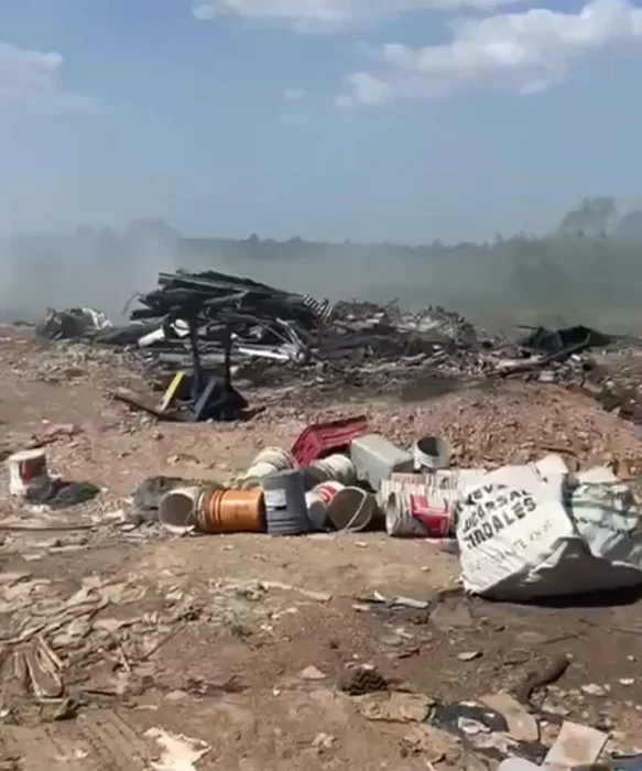 Incendios intencionales  en Paran&aacute; y Ruta 26, en Ingeniero Maschwitz.