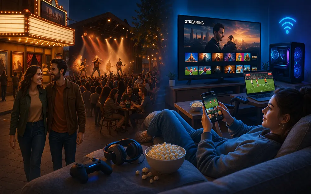 De las salas físicas a las experiencias digitales: cómo cambió el entretenimiento en Argentina