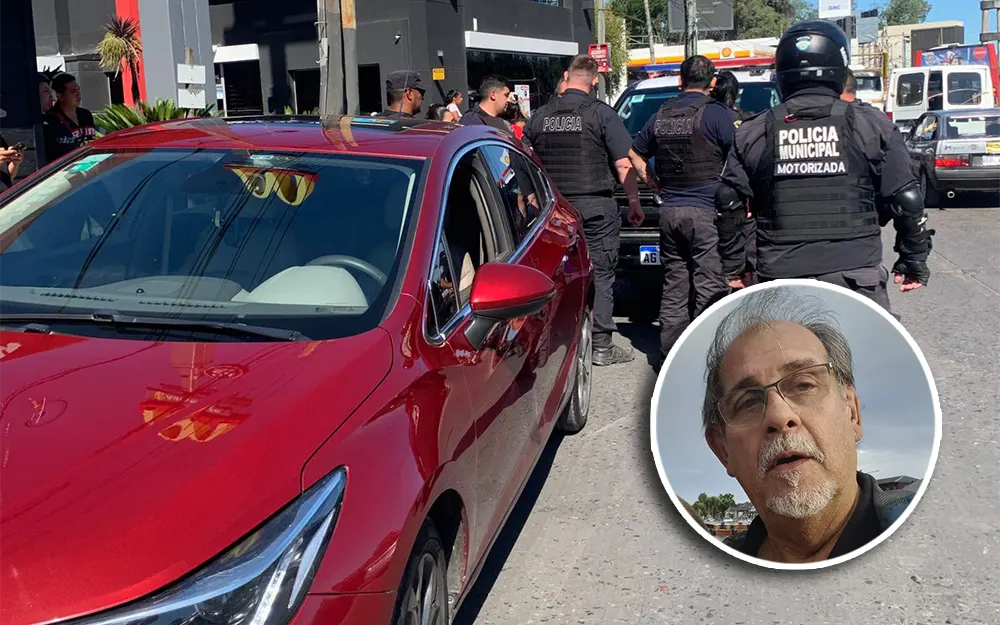 Funcionario municipal baleó a un conductor tras una discusión de tránsito