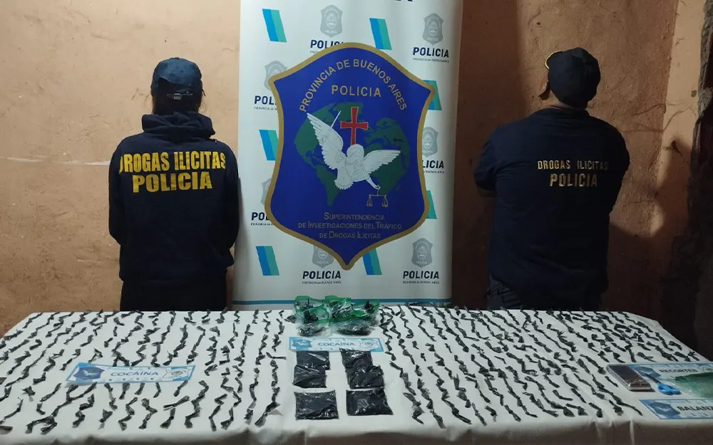 Dos allanamientos y tres detenidos por narcomenudeo en Ingeniero Maschwitz