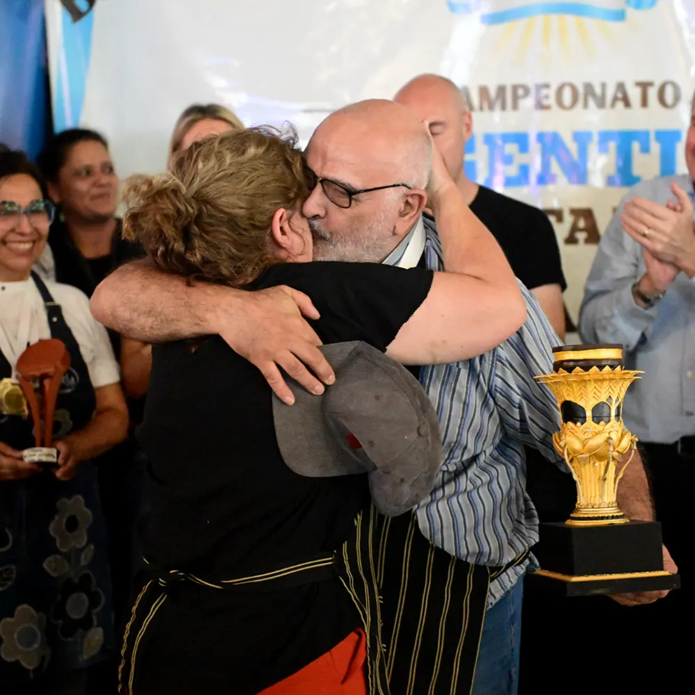 Entrega de premios en el Sal&oacute;n del Alfajor.