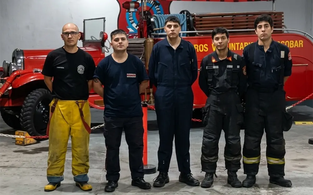Final feliz: los bomberos de Escobar le salvaron la vida a una beba