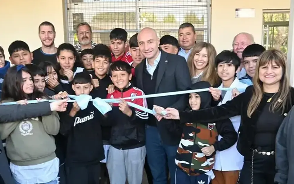 El Municipio inauguró la ampliación de la Escuela Secundaria N°23 de Garín