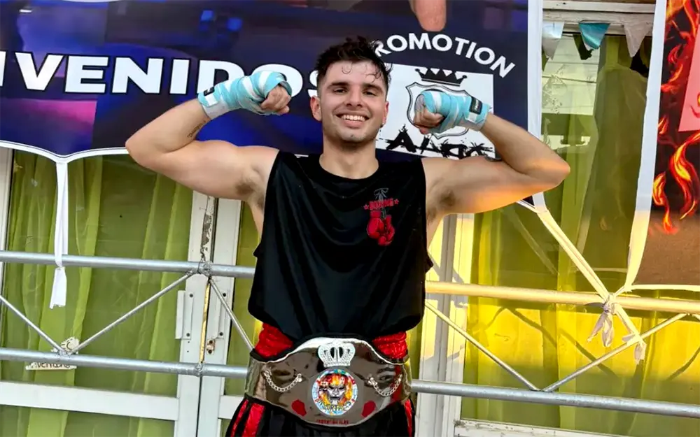 Boxeador escobarense ganó un título amateur en Lomas de Zamora