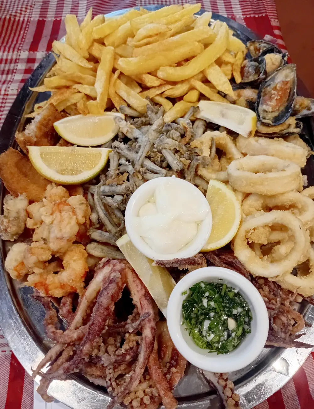Comida del bodeg&oacute;n de Matheu.