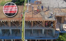 Clausuran un edificio en construcción de Escobar por un piso no autorizado.